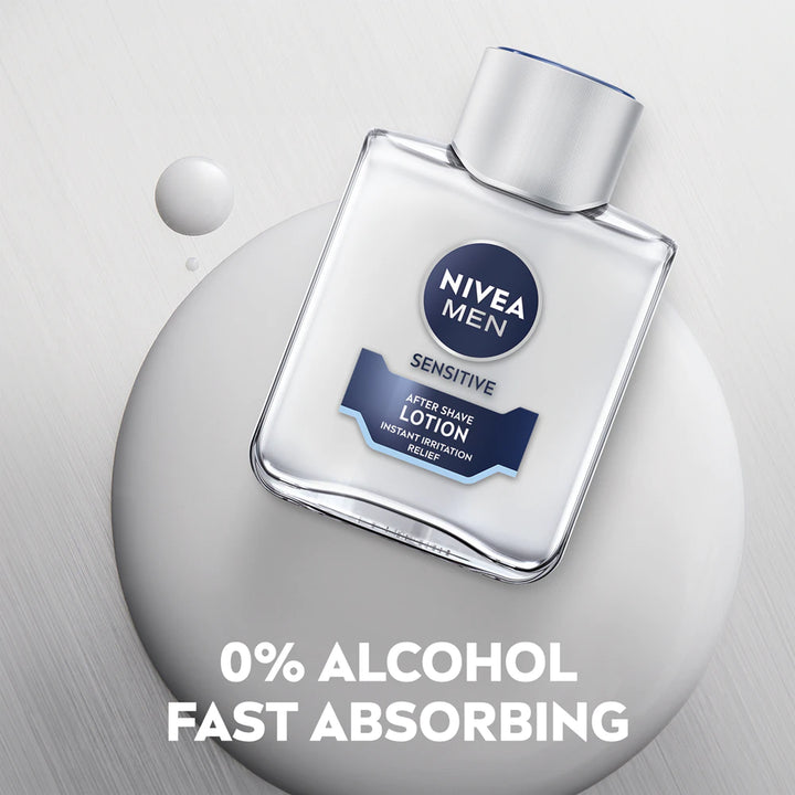 NIVEA Sensitive After Shave Lotion Instant Relief - 100ml | نيفيا لوشن ما بعد الحلاقة - 100 مل