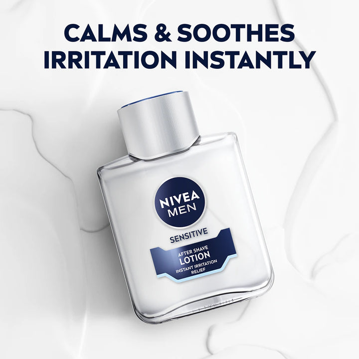 NIVEA Sensitive After Shave Lotion Instant Relief - 100ml | نيفيا لوشن ما بعد الحلاقة - 100 مل