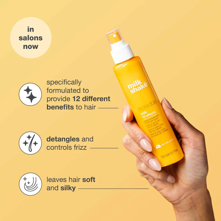 Milk Shake incredible milk 12 effects leave-in - 150ml | ميلك شيك ليف ان ب 12 فائدة - 150 مل