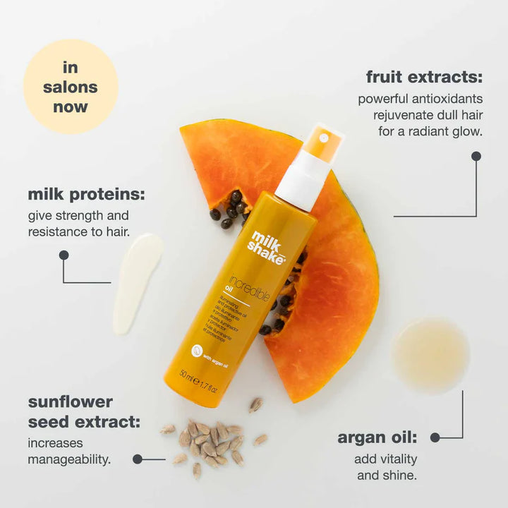 Milk Shake Incredible Oil - 50ml | ميلك شيك بخاخ زيت للشعر - 50 مل