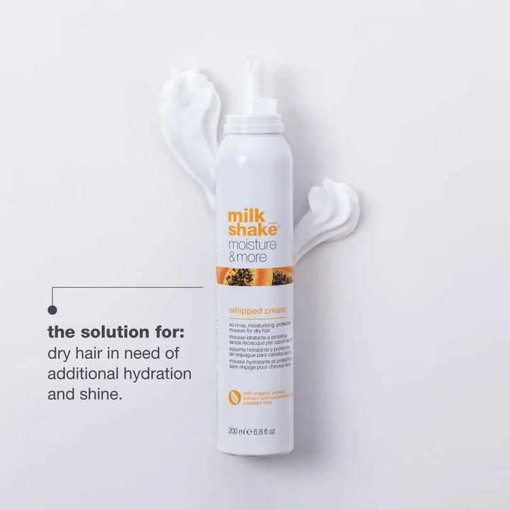 Milk Shake moisture & more whipped cream - 200ml | ميلك شيك كريم تصفيف الشعر - 200 مل