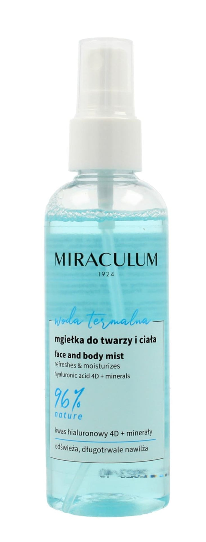 MIRACULUM WATER THERMAL FACE & BODY SPRAY - 100ML | ميراكولوم بخاخ مرطب للوجه و الجسم - 100 مل