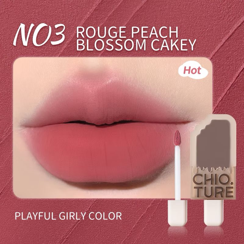 CHIO TURE Ice Cream Watery Lip Gloss - 2ml|شيو تور غلوس للشفاه مائي  -2 مل