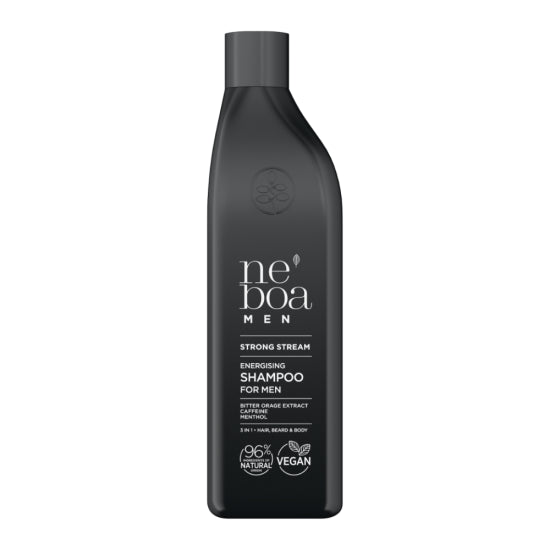 neboa Men Strong Stream Shampoo & Shower Gel - 300ml | نيبوا شامبو و شاور جل في منتج واحد للرجال - 300 مل