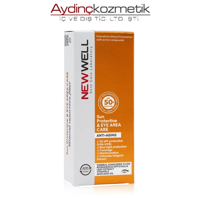 NEW WELL Sun Protective & Eye Area Care - 3g | نيو ويل كريم للعناية بالعين مع حماية من الشمس - 3 غرام