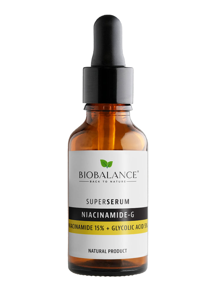 Bio Balance Niacinamide 15% + Glycolic Acid 5% Super Serum - 30ml | بايو بالانس سيروم نياسيناميد ١٥٪ + غليكوليك اسيد ٥٪ - 30 مل