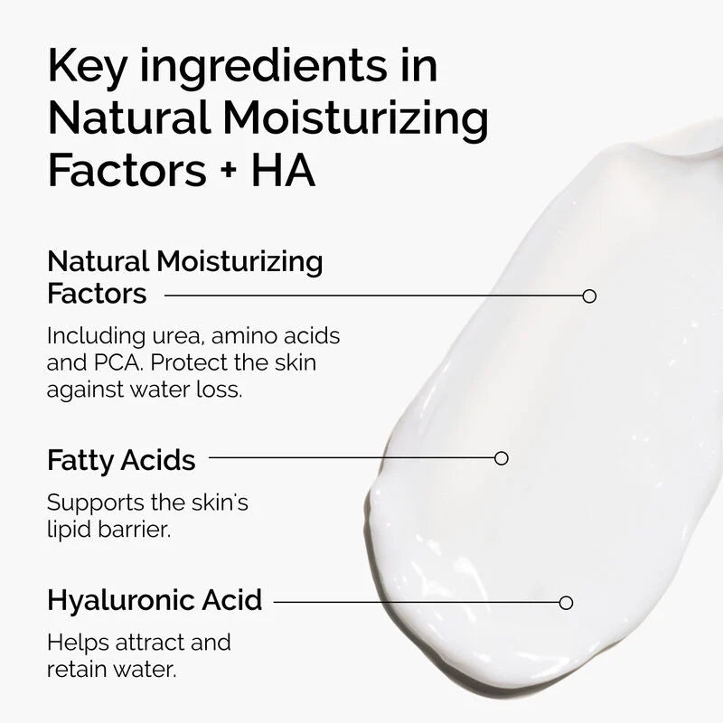 The Ordinary Natural Moisturizing Factors + HA - 30ml | ذا اورديناري مرطب البشرة مع هيالورونيك اسيد - 30 مل