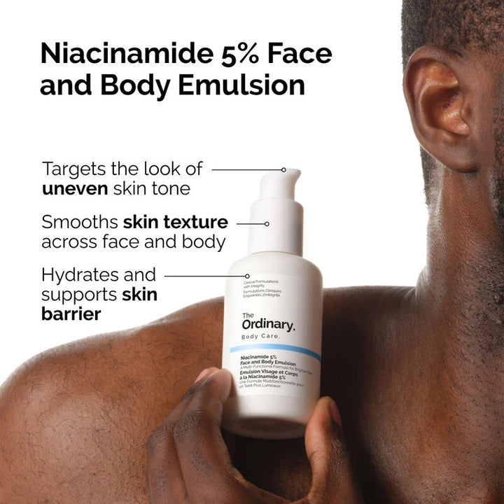 The Ordinary Niacinamide 5% Face and Body Emulsion - 100ml| ذا أورديناري مستحلب النياسيناميد للوجه والجسم 5%  -100مل