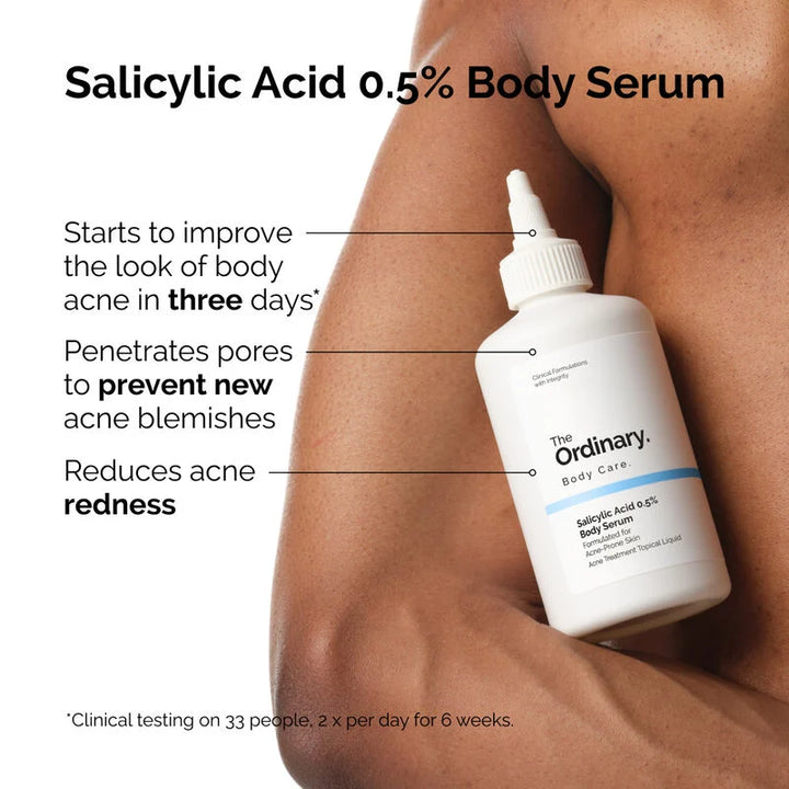 The Ordinary Salicylic Acid 0.5% Body Serum - 240ml|  ذا أورديناري سيروم الجسم بحمض الساليسيليك 0.5 %-240 مل