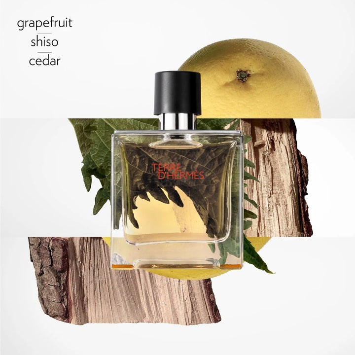 Terre D'hermes Pure  - 75ml | عطر تيري دي هيرمس بيور هرمز للرجال  - 75 مل