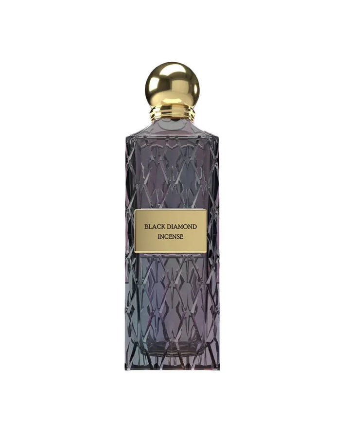 Ibrahim Al-Qurashi Black Diamond  Incense 150 ML | عطر ابراهيم القرشي بلاك دايموند بخور  للرجال 150 مل