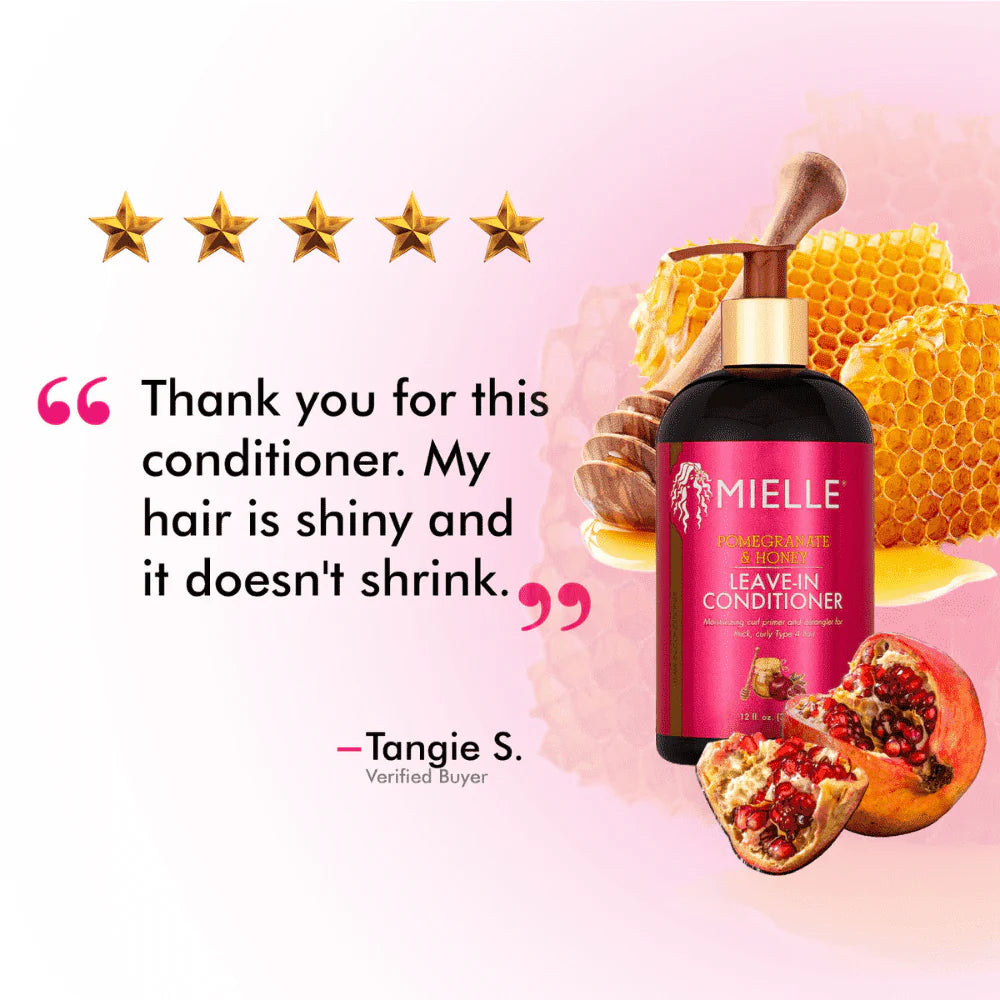 MIELLE POMEGRANATE & HONEY LEAVE-IN Conditioner - 355ml | ميلي ليف ان العسل و الرمان - 355 مل