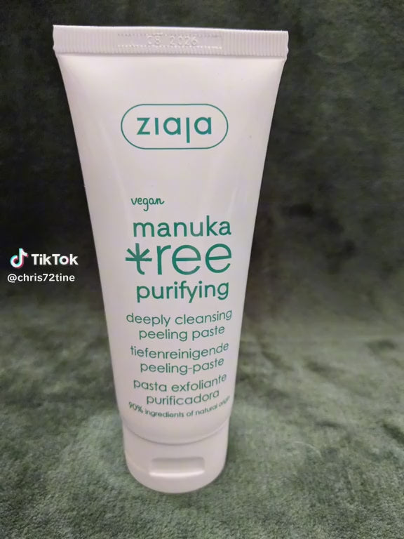 Ziaja Manuka Tree Peeling Paste - 75ml | جايا معجون منظف للوجه بالمانوكا - 75 مل