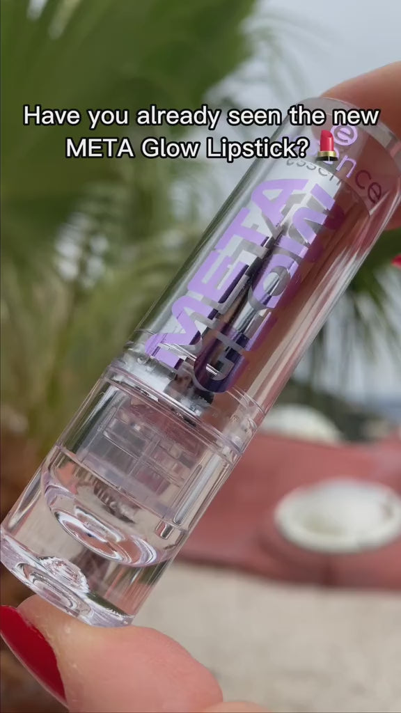 Essence lipstick META GLOW  - 3.4g | ايسنس أحمر شفاه مغير للون - 3 .4 غرام