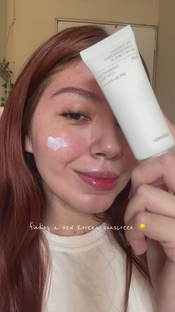 celimax OIL CONTROL Light Sunscreen  - 40ml | سيليماكس واقي شمسي خفيف الوزن - 40 مل