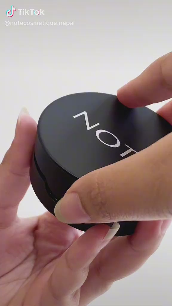 NOTE Luminous Silky Compact Powder Argan Oil - 10g | نوت بودرة مضغوطة للوجه - 10 غرام