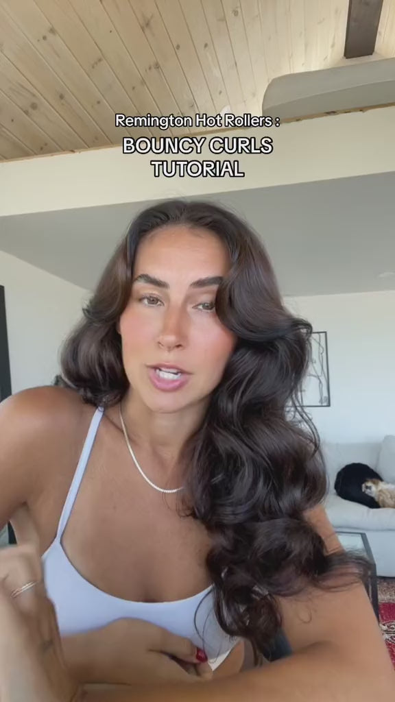 REMINGTON Heated Hair Curlers H5600| ريمنجتون لفافات حرارية كهربائية