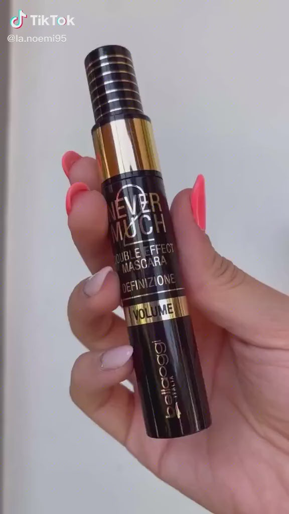 bellaoggi Nevermuch Double effect Mascara - l2ml | بيلا اوجي ماسكارا بتأثير مضاعف - 12 مل