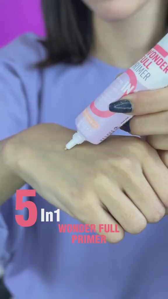 Essence WONDER FULL PRIMER 5 IN 1 - 30ml | ايسنس برايمر 5 في 1  - 30 مل