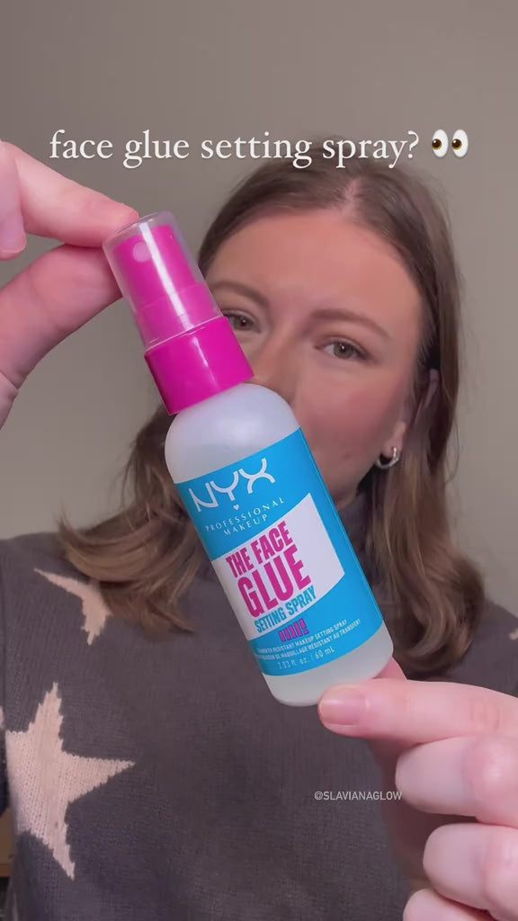 NYX The Face Glue Setting Spray - 60ml | ان واي اكس مثبت مكياج فايس غلو - 60 مل