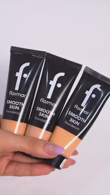 Flormar Smooth Skin Foundation - 25ml | |  كريم اساس فلورمار لبشرة ناعمة - 25 مل