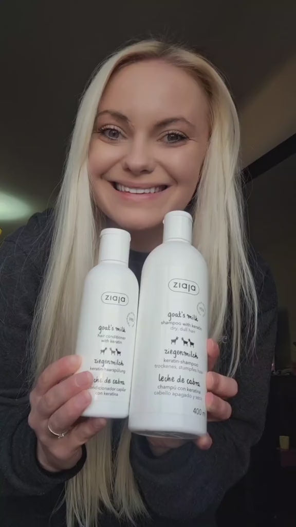 ziaja strengthening hair conditioner with keratin - 200ml | جايا بلسم مقوي للشعر بالكيراتين - 200 مل