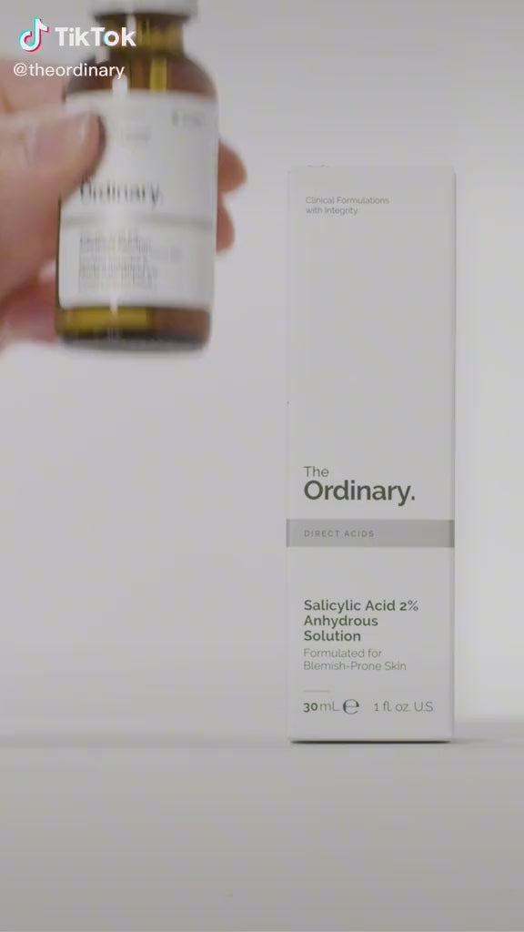 The Ordinary Salicylic Acid 2% Anhydrous Solution -30 ml |ذا اورديناري  سيروم ساليسليك اسيد اللامائي 2% - 30 مل