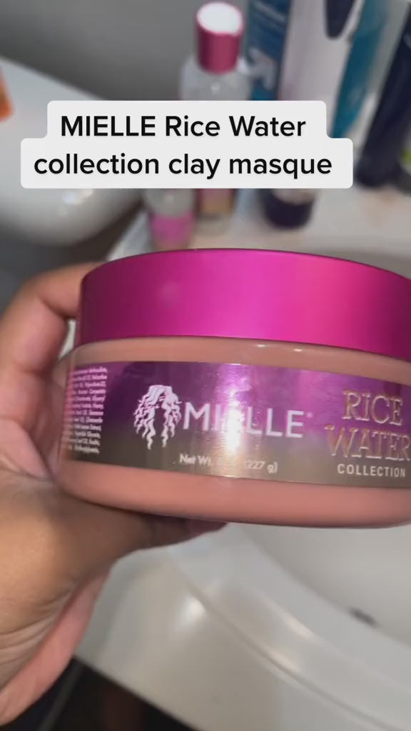 MIELLE Rice Water Clay Mask - 227g | ميلي قناع ناء الأرز الطيني - 227 غرام‏