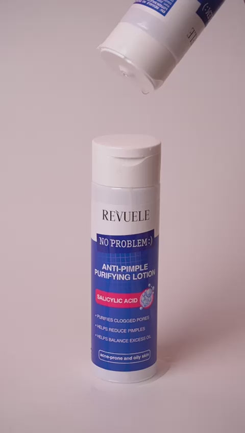 Revuele Anti-Pimple Purifying Lotion Salicylic Acid  - 200ml | ريفويل تونر منقي لعلاج حب الشباب مع نسبة ترطيب بالساليسيليك اسيد - 200 مل