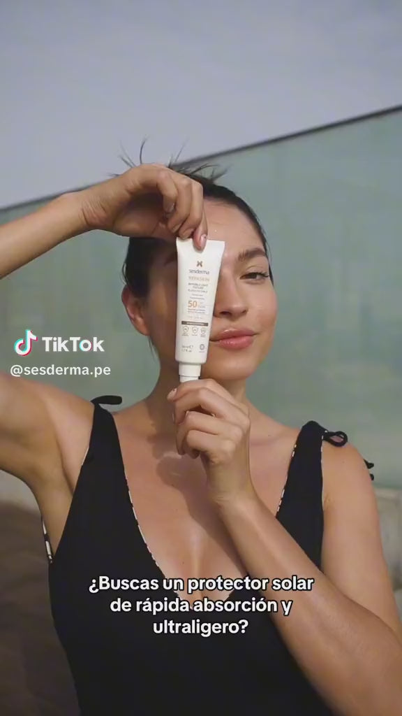 Sesderma Repaskin Invisible Light Texture  50SPF - 50ml | سيسديرما واقي شمسي سائل spf50+ - 50 مل