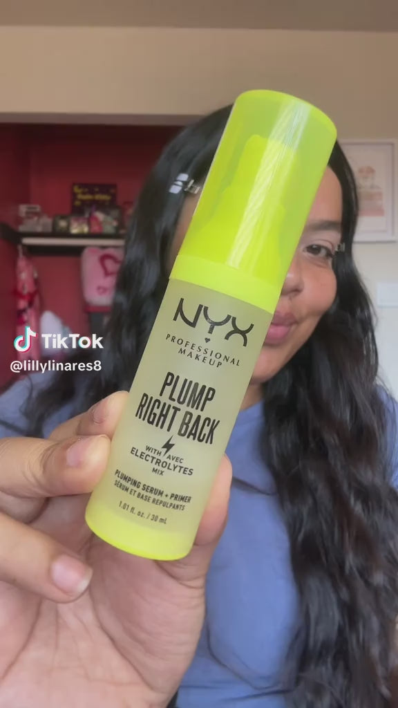 NYX Plump Right Back Primer + Serum - 30ml | ان واي اكس برايمر سيروم - 30 مل