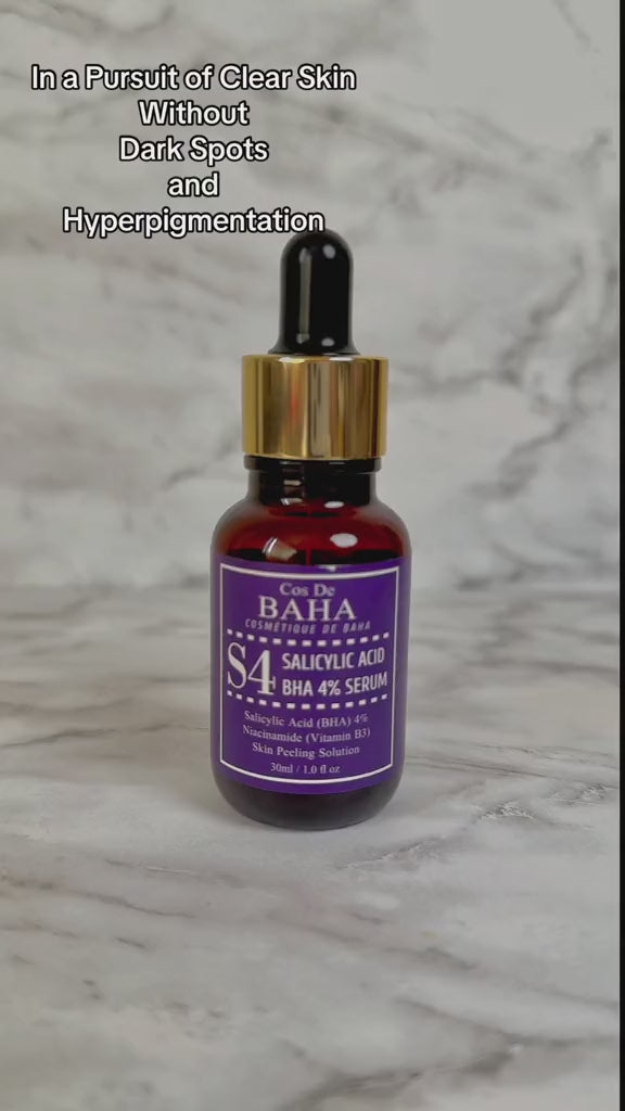 COS DE BAHA Salicylic Acid Bha 4% Serum - 30ml | كوز دي باها سيروم الساليسيليك اسيد 4% - 30 مل