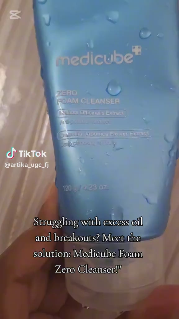 Medicube ZERO FOAM CLEANSER - 120g | ميدي كيوب غسول رغوي - ١٢٠ غرام