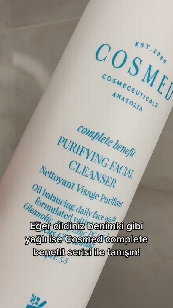 Cosmed Complete Benefit Purifying Facial Cleanser - 200ml | كوزميد غسول منظف و منقي - 200 مل
