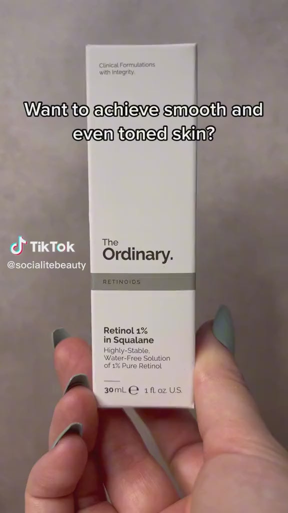 The Ordinary Retinol 1% in Squalane - 30ml | ذا اوريدناري سيروم ريتينول 1 ٪ في السكوالين - 30 مل