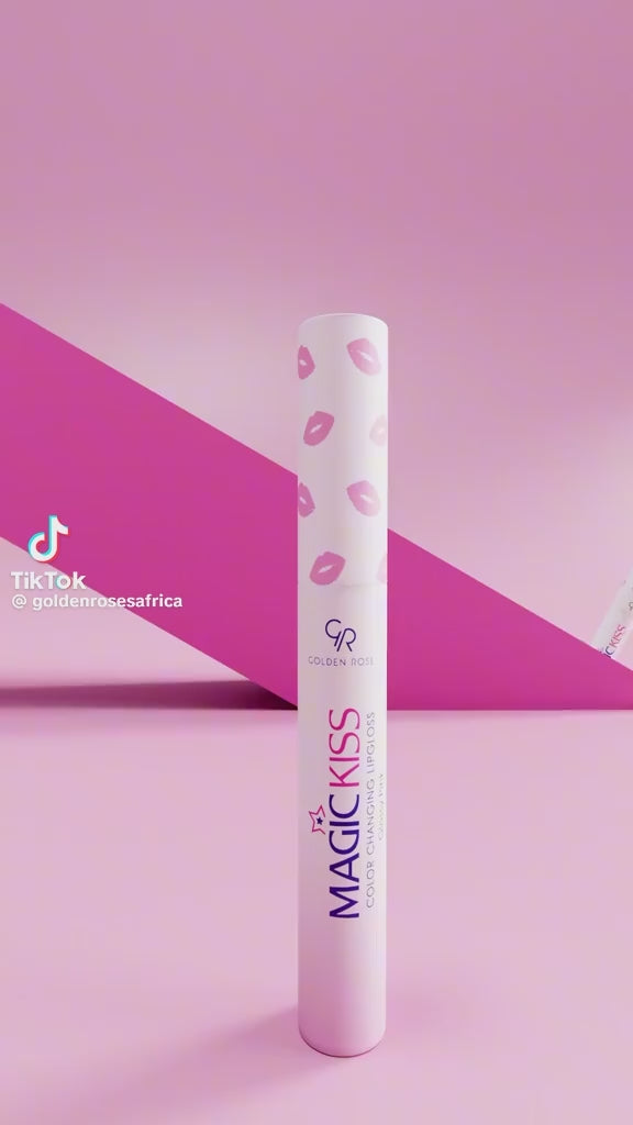 GOLDEN ROSE Magic Kiss Color Changing Lip Gloss - 10ml | كولدن روز غلوس للشفاه - 10 مل