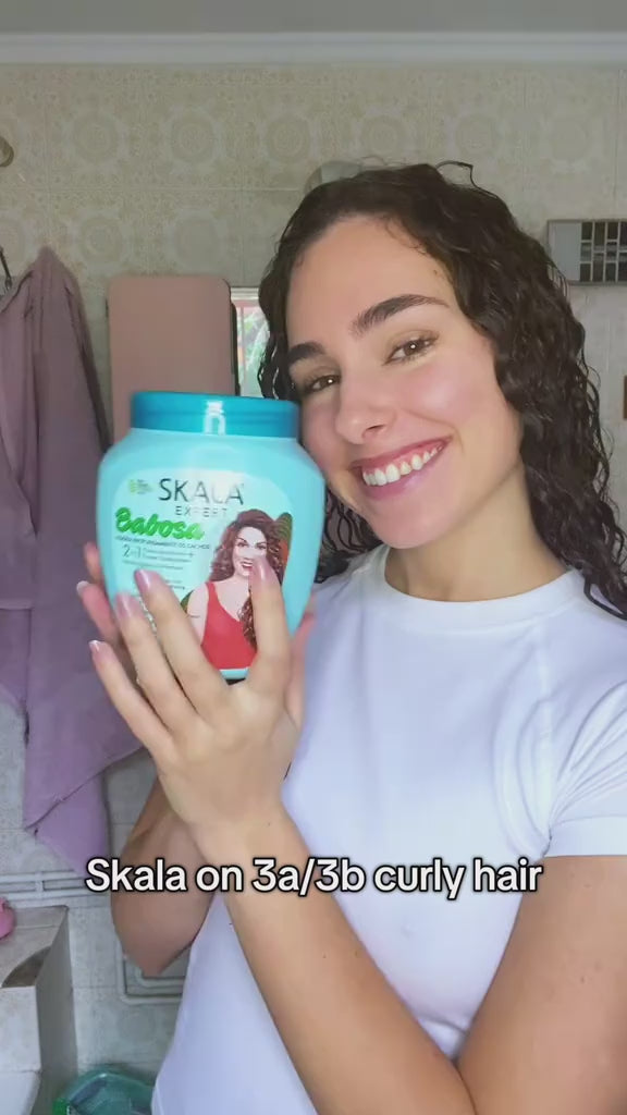 SKALA Brasil Babosa Treatment 35.2 oz - 1000g | سكالا كريم للشعر المجعد بالالوفيرا - 1000 غ