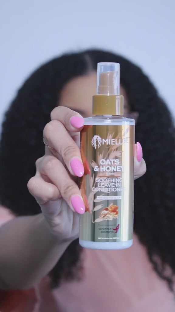 MIELLE Oats & Honey Soothing Leave-in Conditioner - 177ml | ميلي ليف ان بالعسل و الشوفان - 177 مل