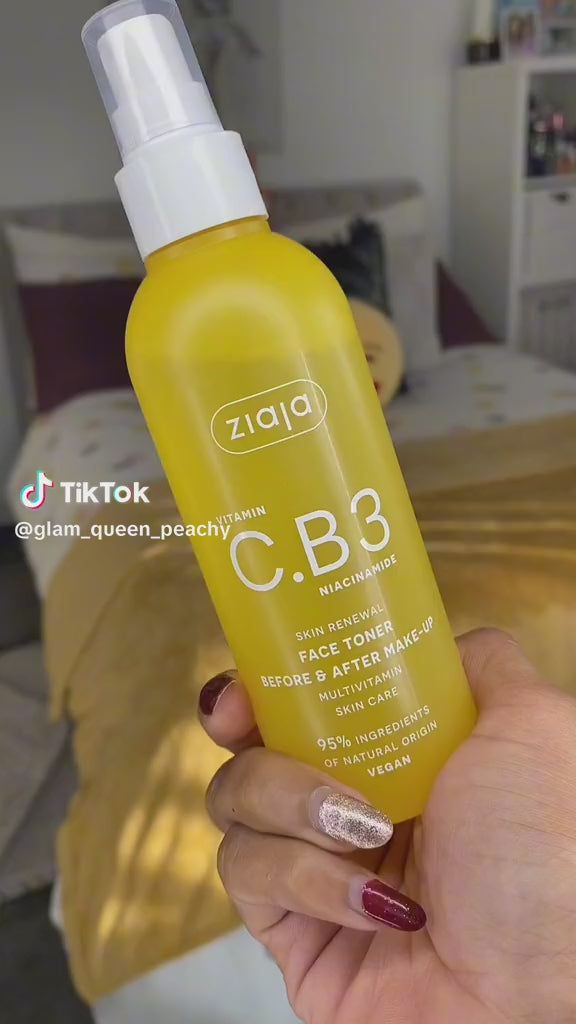 Ziaja Vitamin C.B3 Niacinamide Face Toner - 190ml | جايا تونر الفيتامينات - 190 مل