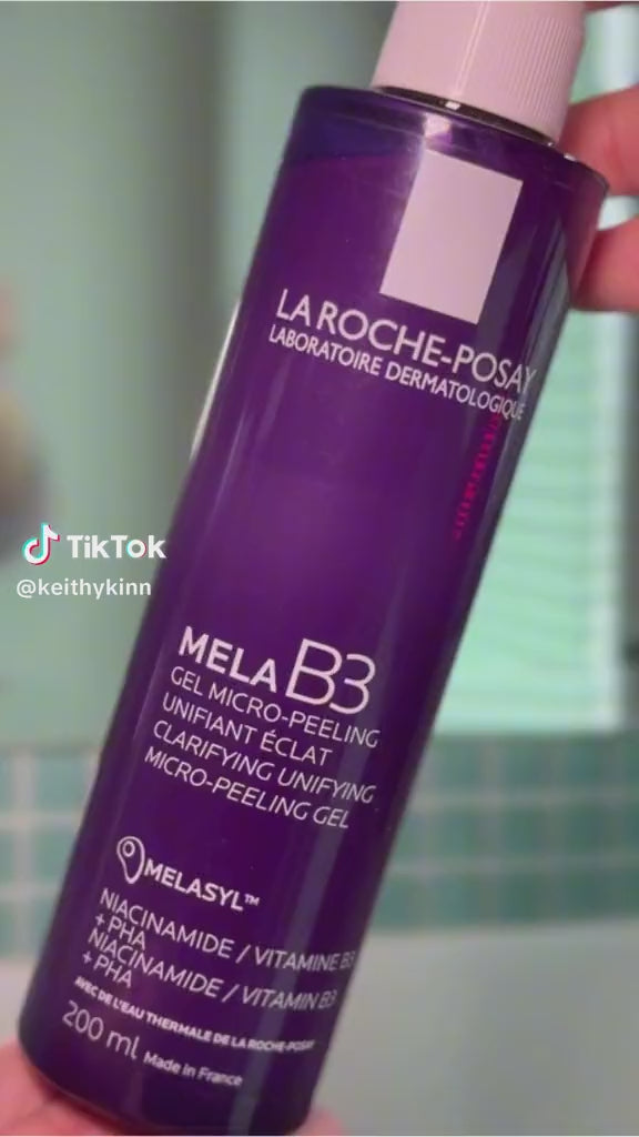LA ROCHE-POSAY Mela B3 Gel Micro-Peeling - 200ml | لاروش بوزيه غسول جل لعلاج التصبغات - ٢٠٠ مل