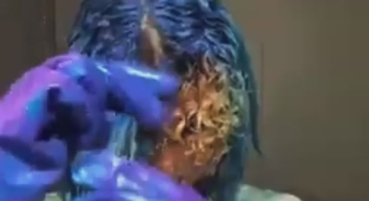 As I Am Curl Color Cool Blue - 182g | اس اي ام جل ملون للشعر - 182 غرام