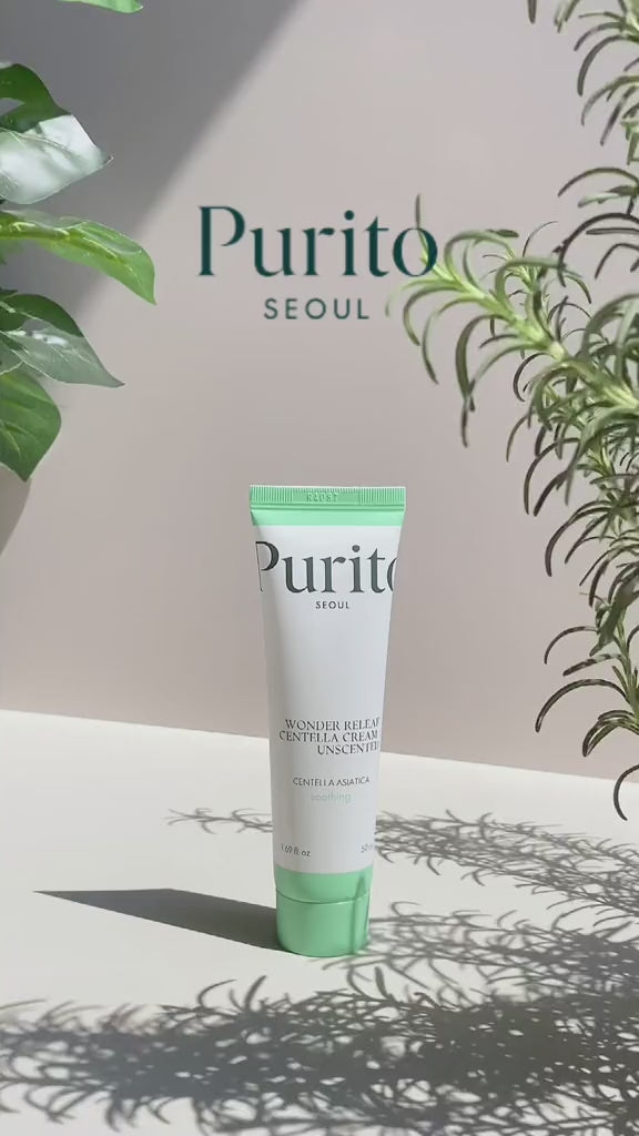 Purito Wonder Releaf Centella Cream - 50ml | بيوريتو كريم مرطب وندر ريليف سينتيلا - 50 مل
