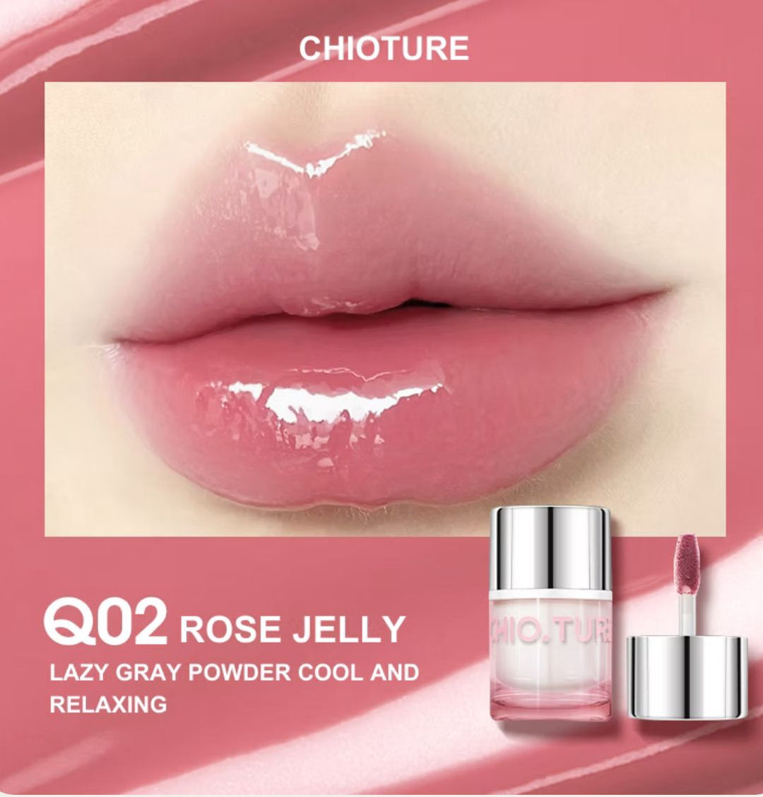 CHIO TURE Crystal Lip Gloss - 5g | شيو تور جلوس للشفاه - 5 غ