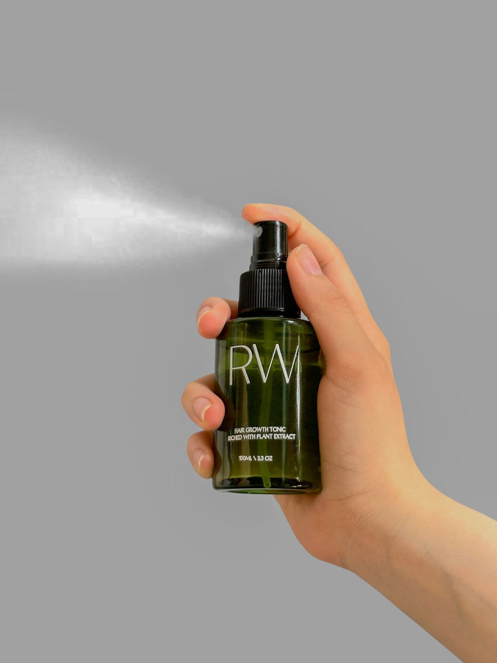 RW Hair Growth Tonic Riched With Plant Extract - 100ml | رو تونك انبات الشعر بمستخلصات الأعشاب - 100 مل