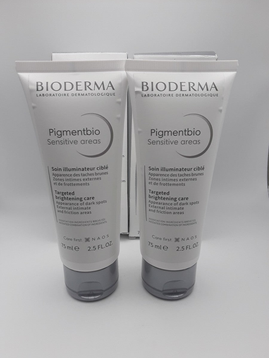 BIODERMA Pigmentbio Sensitive Areas Special Offer - 75x75ml | بيوديرما بيغمنتبيو للمناطق الحساسة عرض خاص - 75×75 مل