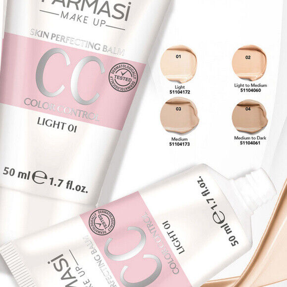 FARMASI CC Color Control Cream Foundation Balm  - 50ml  | فارماسي سي سي كريم - 50 مل