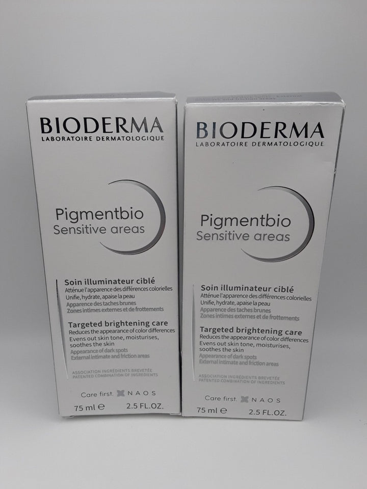 BIODERMA Pigmentbio Sensitive Areas Special Offer - 75x75ml | بيوديرما بيغمنتبيو للمناطق الحساسة عرض خاص - 75×75 مل
