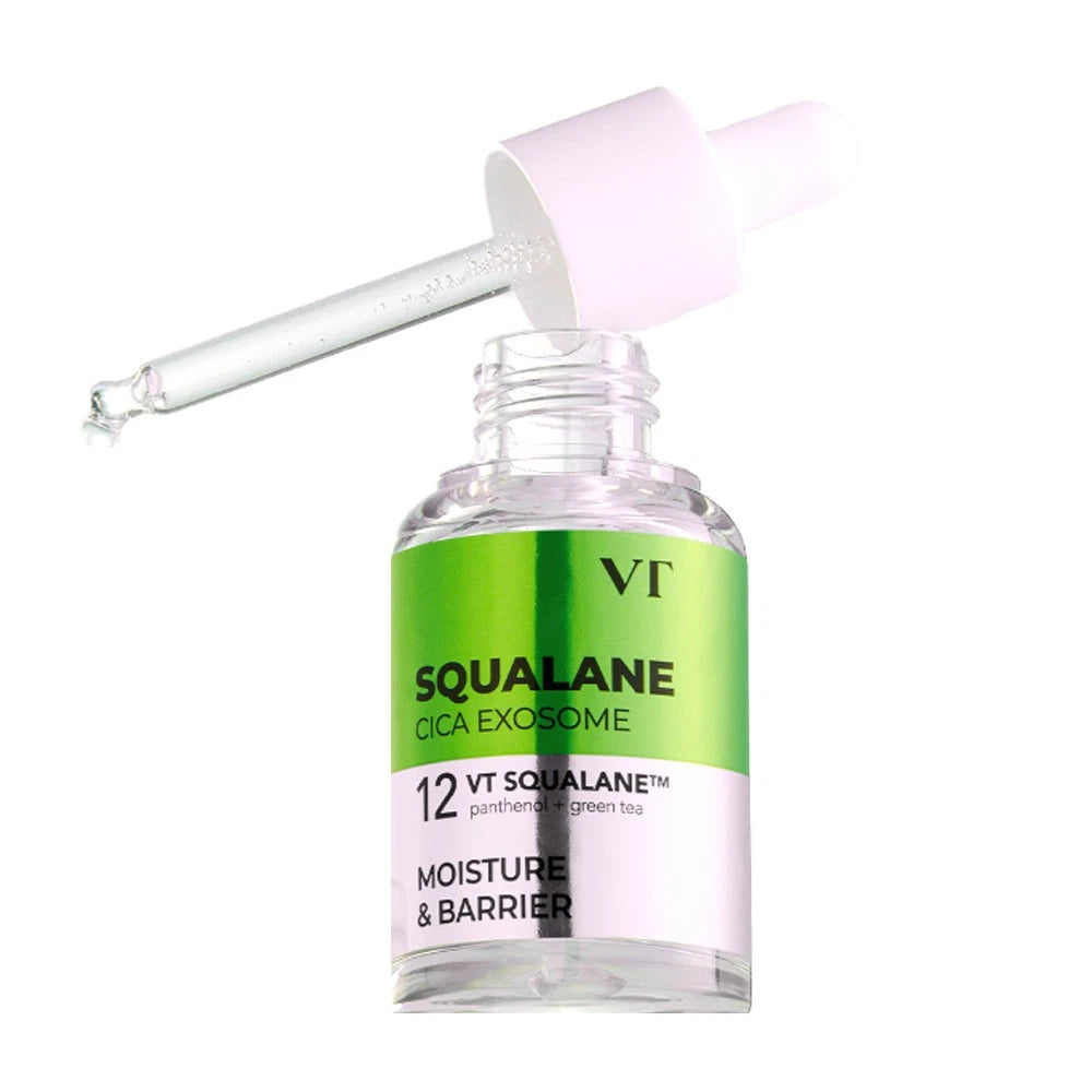 VT S4 Moisture Ampoule (Squalane Cica Exosome) - 30ml | في تي كوزمتيك سيروم مرطب للوجه - 30 مل