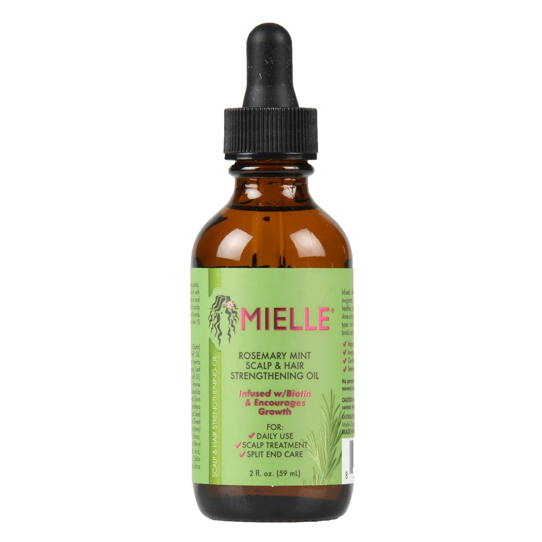 Mielle Rosemary Mint Scalp & Hair Strengthening Oil - 59ml | زيت الروزميري المقوي لفروة الرأس و الشعر - 59 مل