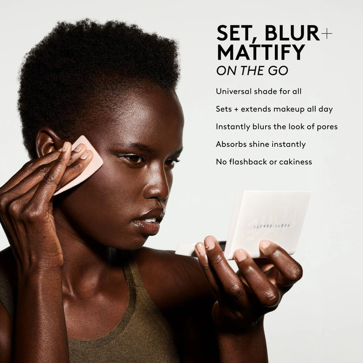 Fenty Beauty Invisimatte Instant Setting + Blotting Powder - 3.52g| فينتي بيوتي بودرة تثبيت وتجفيف فورية -3.52غرام